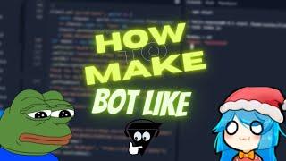 How to make discord bot like OwO , Dankmemer , UnbelievaBoat in repl