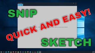 Snip and Sketch Tips And Tricks For Greater Productivity