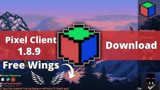 How To Download Pixel Client With free wings || fps boost || works on tlauncher