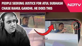 Atul Subhash Case | People Seeking Justice For Atul Subhash Chase Rahul Gandhi. He Does This