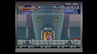 Wario Land 4 Playthrough (Game Boy Player Capture) - Sapphire Passage