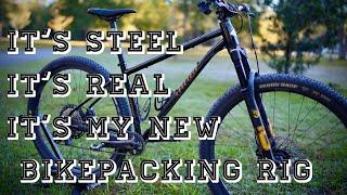 Building a SWEET Bikepacking Rig...a Steel Hardtail!