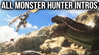 Monster Hunter - ALL Opening & Intro Cutscenes | From Monster Hunter 1 to Generations Ultimate