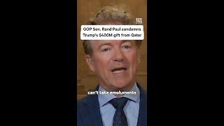 Rand Paul Shocks With Trump Take