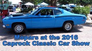 Mopars at the 2016 Caprock Classic Car Club Show