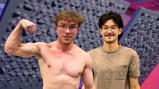 We climbed with the strongest board climber in the world
