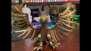 flexi phoenix #timelapse #3dprinting #anycubic #3dprinter #3d #exclusive #phoenix #print #wings