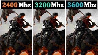 Ryzen 2400G (2400 vs 3200 vs 3600Mhz) | Tested 14 Games |