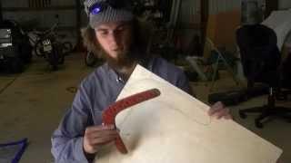 Crafting Boomerangs -  A Day in Wisconsin