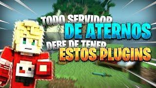 [Aternos #7] Mejores PLUGINS para tu SERVER de ATERNOS / Los PLUGINS mas ÚTILES para ATERNOS