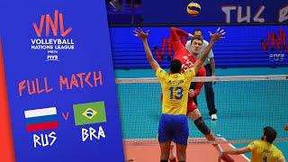 Russia v Brazil - Full Match - Semi Final | Men's VNL 2018