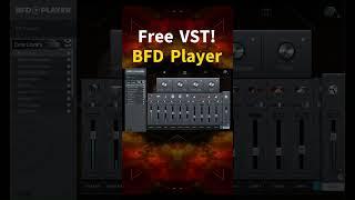 【Free VST】BFD for free?Best free drum vst plugin 2023?BFD Player #shorts