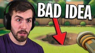 Digging a HUGE Hole! *GONE WRONG*