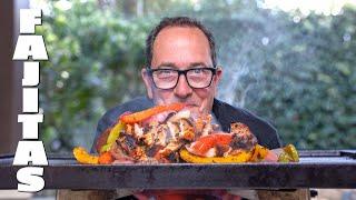THE BEST CHICKEN FAJITAS I'VE EVER MADE! | SAM THE COOKING GUY