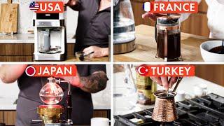 10 Chefs From 10 Countries Make Coffee | Epicurious