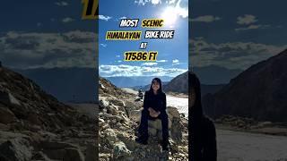 Chang La Pass Ladakh | Most Scenic Himalayan Bike Ride at 17,586 ft #shorts #explore