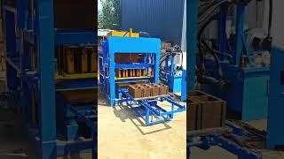 4inch hollow block making machine QT4-15 automatic hydraulic block brick making machine popular sale