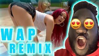 WAP: KENNESSY REMIX (official music video) (REACTION) ft Mariah millian, Kennedy rae