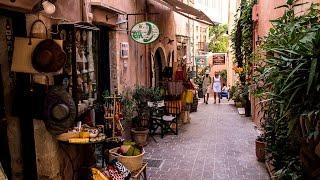 The charm of the old city  Chania   (Crete )