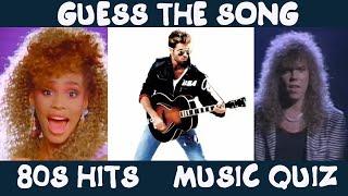 Угадай зарубежные хиты 80х | GUESS THE SONG | 80s MUSIC QUIZ