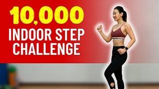 10,000 Indoor STEP‍️Challenge (Burn Calories!) | Joanna Soh