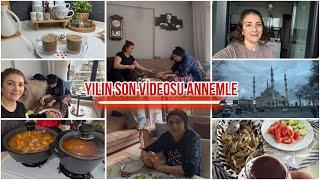 ANNE KIZ YAPTIK YEDİK  İKİ ELDEN GİRİŞTİK HALLETTİK  ANNEM ÇOK BEĞENDİ  GÜNLÜK VLOG 