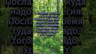 Как стратегически послать?... 