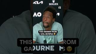 “My dream is out there.”  #ausopen #dream #gaelmonfils
