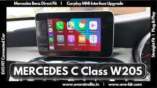 EVO Retrofits: Mercedes Benz C Class W205 Apple Carplay Android Auto Upgrade USB Reverse Camera BT