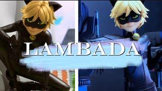 cat noir moments // Lambada slowed 