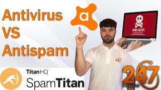 Antivirus vs Antispam - 247 IT Services (IT Support 2021)