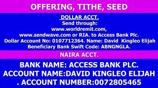 PROPHETIC UPDATE WITH MAJOR PROPHET DR. DAVID KINGLEO ELIJAH.  06-20-2025