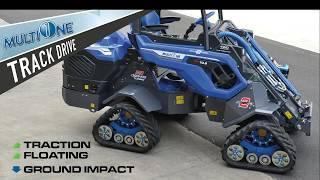 MultiOne Tracked Drive, the All Terrain Compact Loader on Tracks