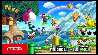 New Super Mario Bros.U: Walkthrough Gameplay Part 1 (No Commentary)