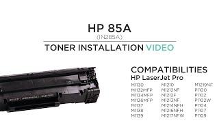 ImagingNow  CE285A HP 85A   Toner Installation