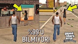 GTA SAN ANDREAS OYNAYANLARIN %99 U BUNU BİLMİYOR ! ŞAŞIRTAN ÖZELLİK