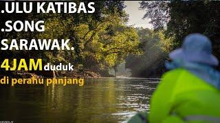 Jelajah Sungai di Pedalaman Borneo Sarawak/Rumah panjang Dayak(iban)4K