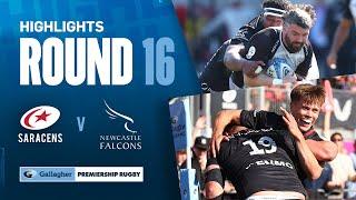Saracens v Newcastle - HIGHLIGHTS | 15 Tries Scored In Thrashing! | Gallagher Premiership 2024/25