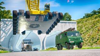 CRAZY PURSUIT | Epic Crashes Movie - BeamNG.Drive