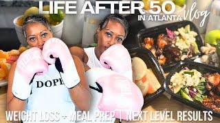 Life Over 50 in Atlanta: Weight Loss: Boxing + Healthy Meal Prep  | Melted the Pounds Away