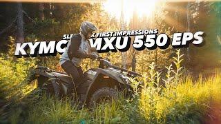 KYMCO MXU 550 EPS - FIRST IMPRESSIONS