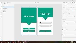 Mobile App UI Design in Adobe XD - And Export This File For Android Studio