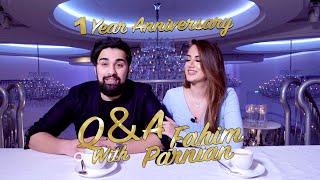 Parnian & Fahim Tanweer 1 year wedding Anniversary Q&A about the wedding