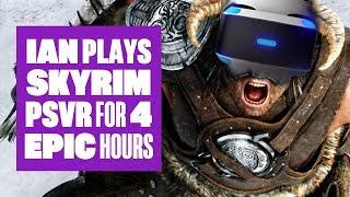 Let's Play Skyrim VR - Epic 4 hour Skyrim PSVR stream!