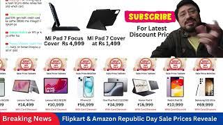 Republic day sale | Tablet price revealed| Jatin Tech Talks's Live broadcast #republicdaysale