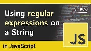 Regular Expressions on Strings in JavaScript (String.prototype.search)