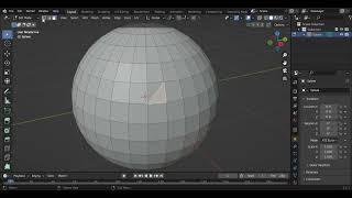 Blender. Подразделение поверхности.