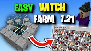 Minecraft: WITCH FARM 1.21 Tutorial