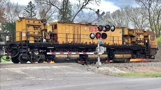 Train Gets Critical Alarm Hot Box Axle 500, Radio Audio, Train Diverges Around It With Manned Pusher