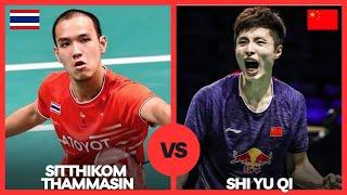 Shi Yu Qi(CHN) vs Sitthikom Thammasin(THA) Badminton Match Highlights | Revisit French Open 2022